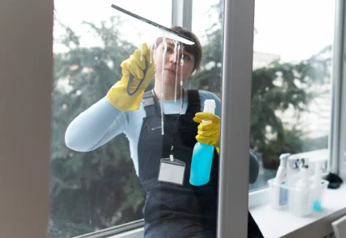 Nettoyage de vitres intérieures et extérieures à Caramany